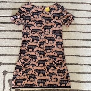 MAEVE Printed Mini Dress